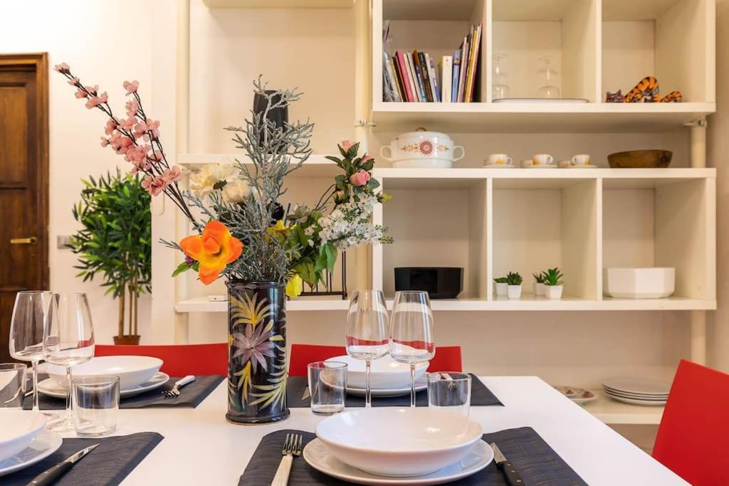DuomoElegant Apartment In The Center Of Florença Exterior foto